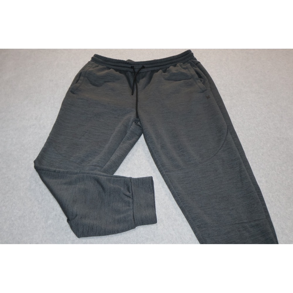 Spyder Active Jogger Sweatpants Mens XL Gray Textured Fleece Lined Pants Gym